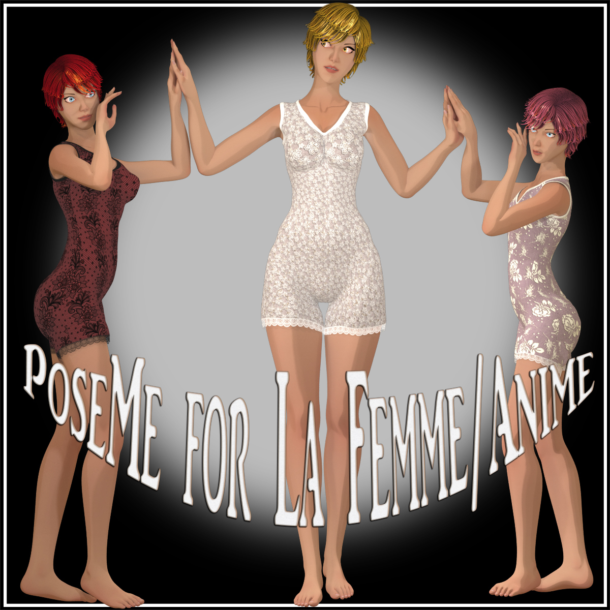 PoseMe for La Femme & Anime by N/A