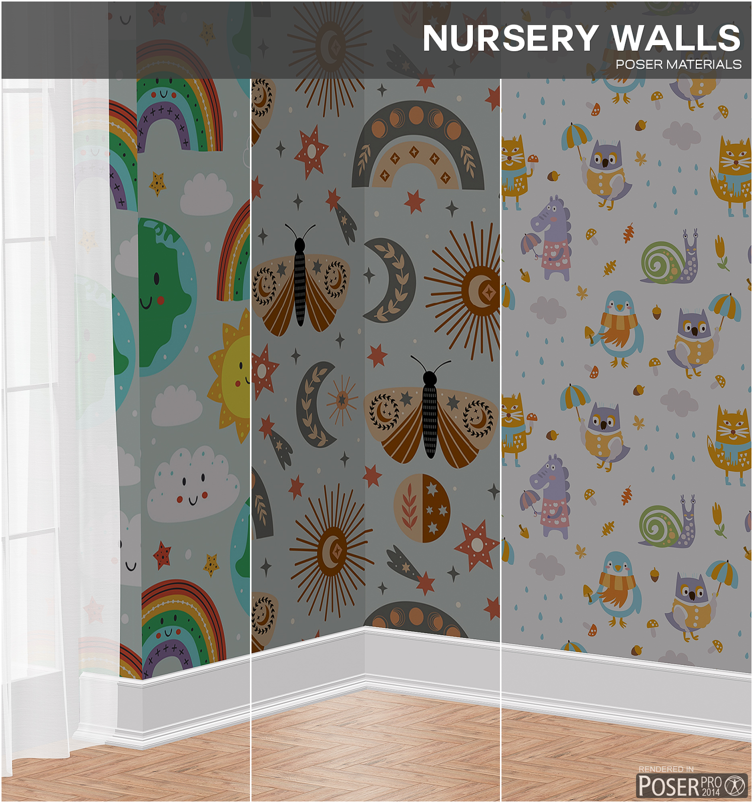 Poser - Nursery Walls by N/A