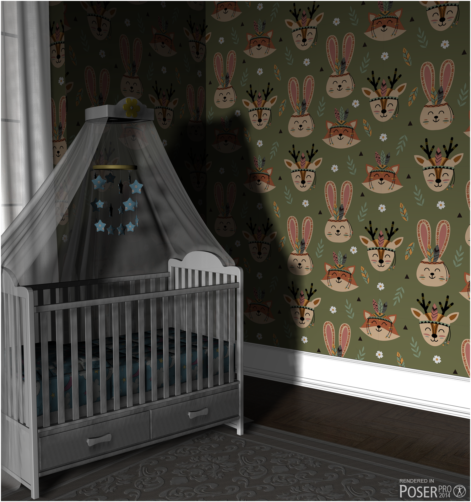 Poser - Nursery Walls by N/A