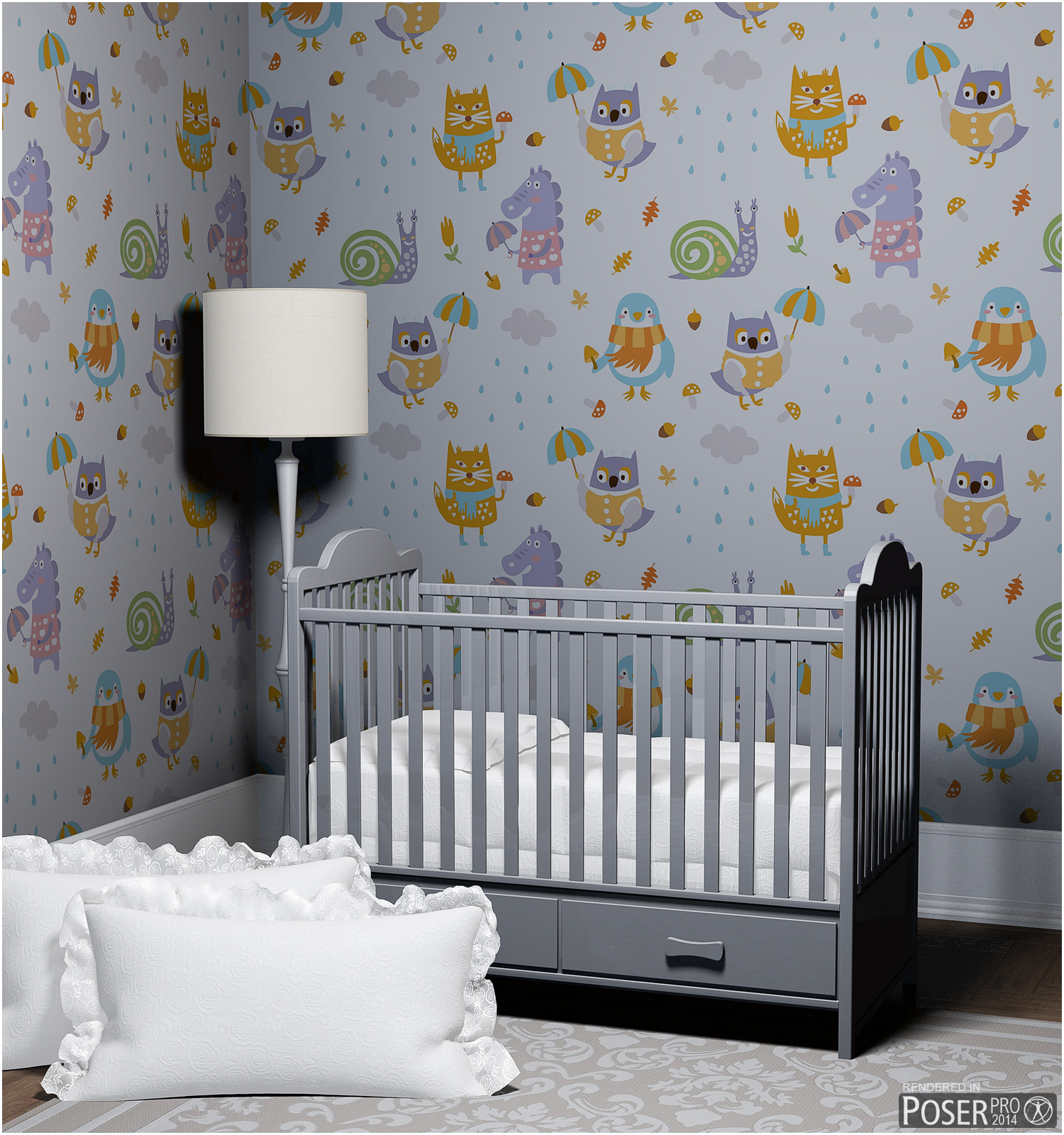 Poser - Nursery Walls by N/A