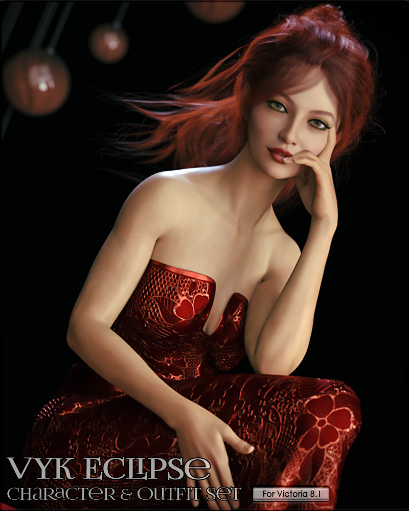 VYK Eclipse Character and Outfit Set for Victoria 8.1 by N/A