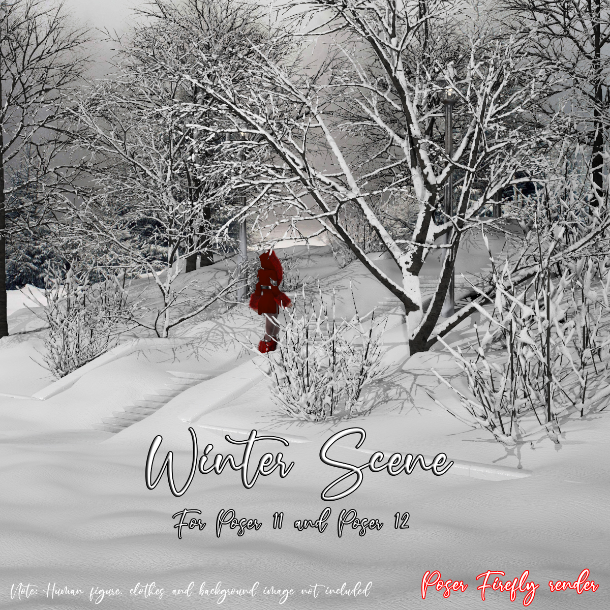 AJ Winter Scene by N/A