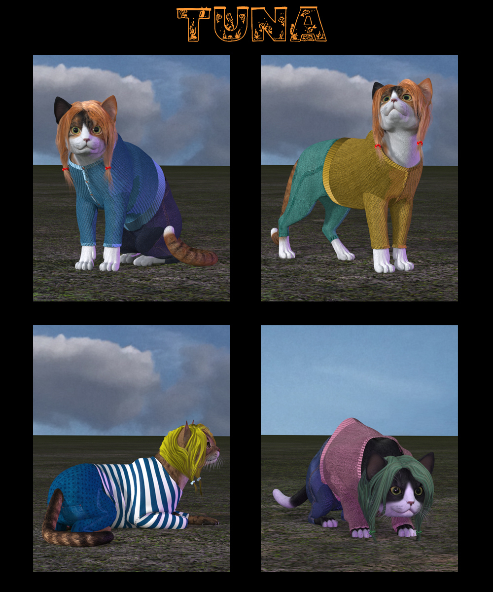 Tuna for Poser by N/A