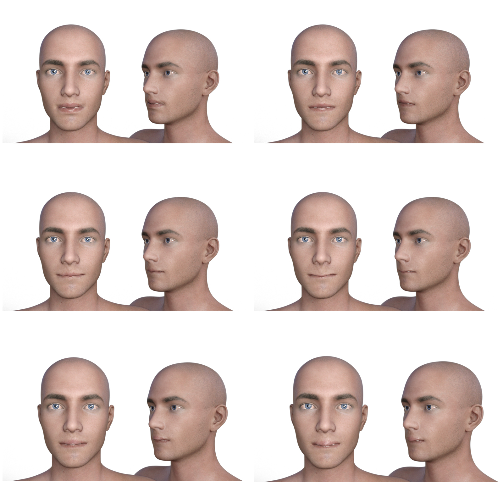 Toon Mouth Morphs for G8M and G8.1M by N/A