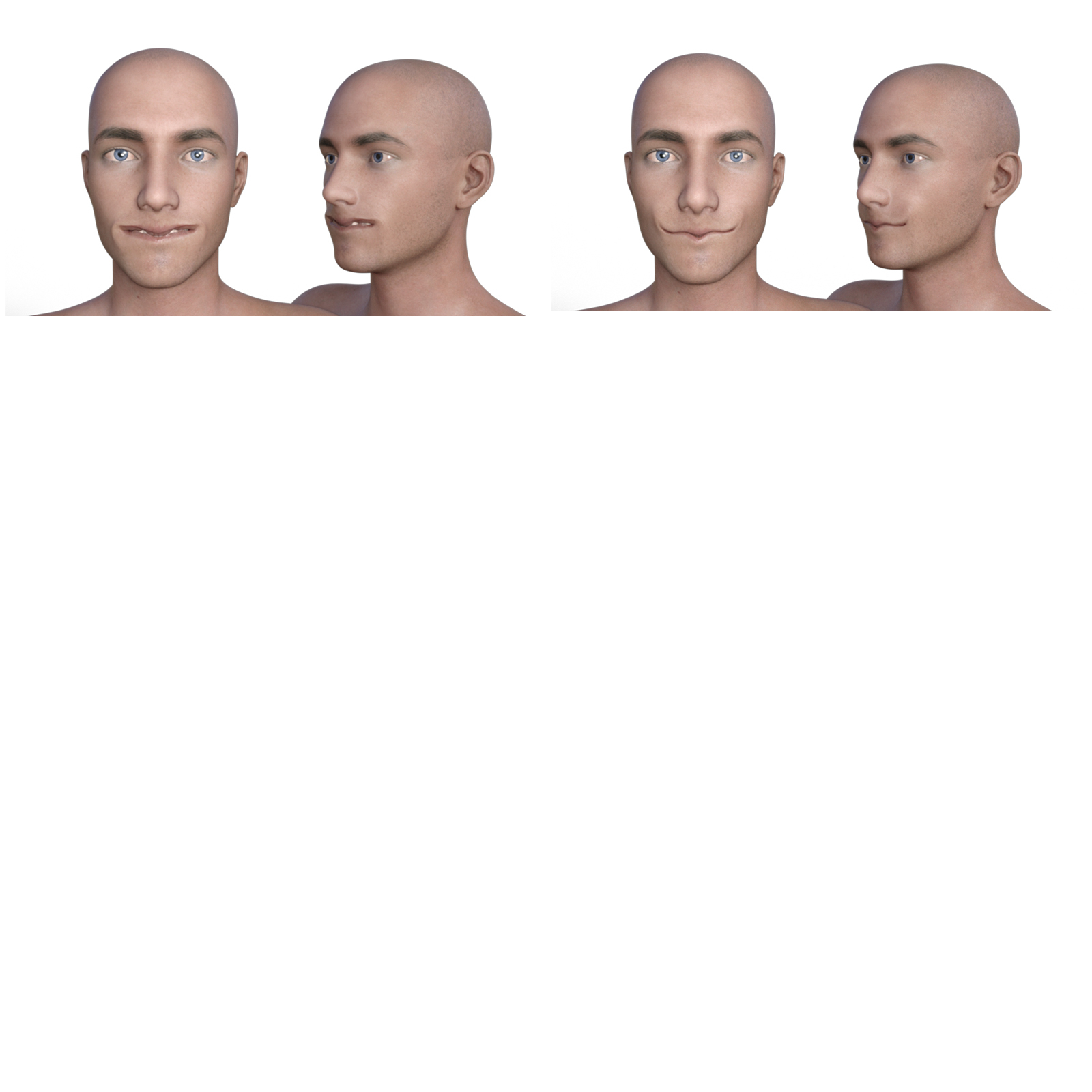 Toon Mouth Morphs for G8M and G8.1M by N/A