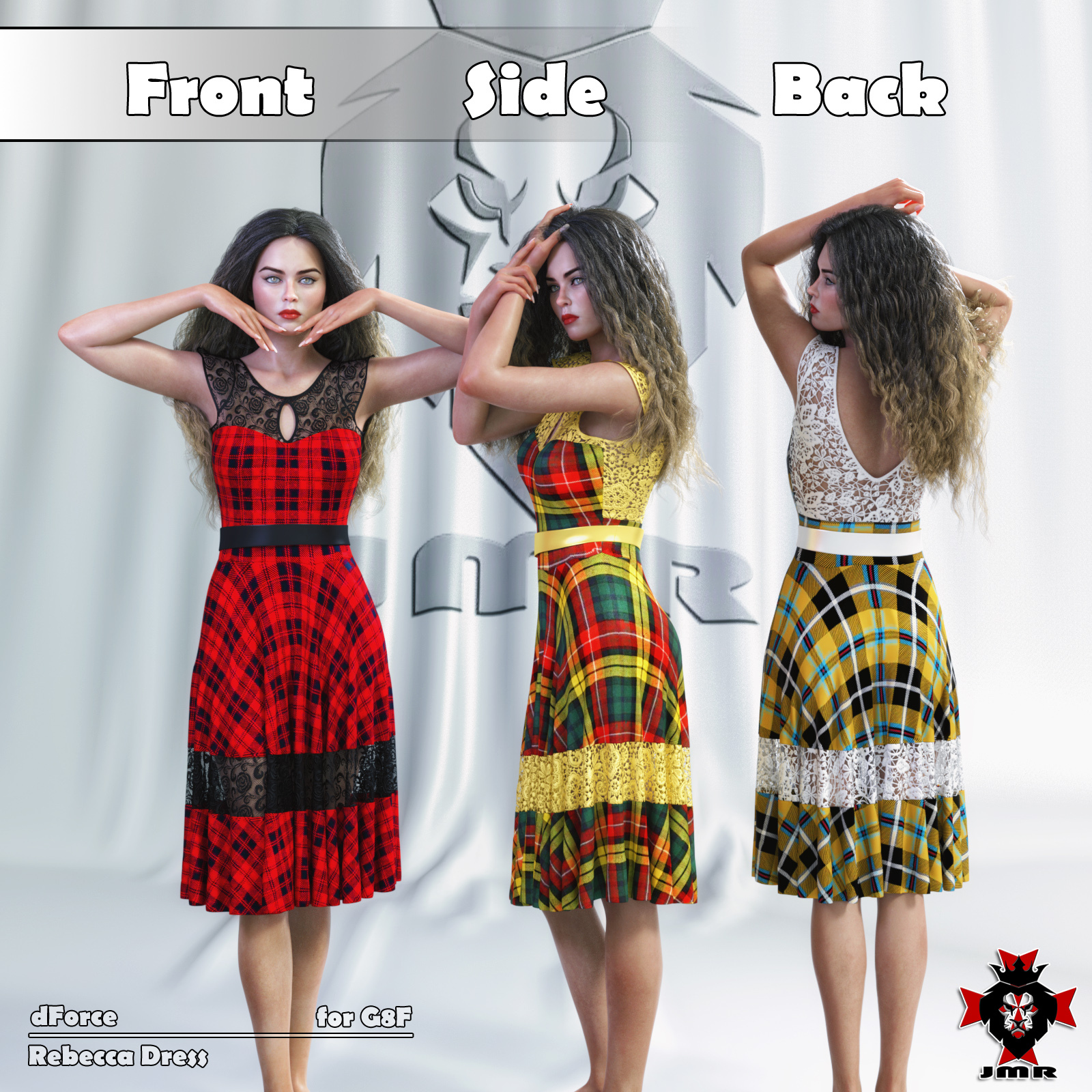 JMR dForce Rebecca Dress for G8F by N/A