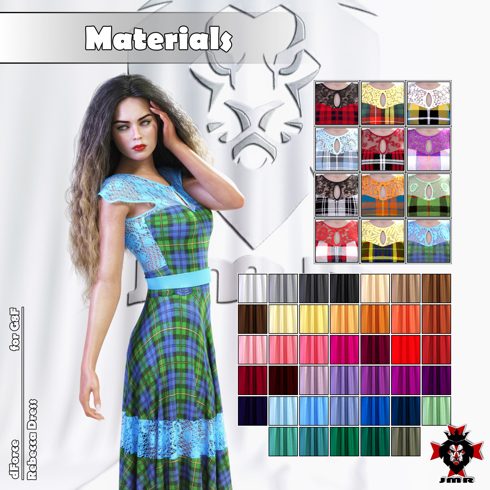 JMR dForce Rebecca Dress for G8F by N/A