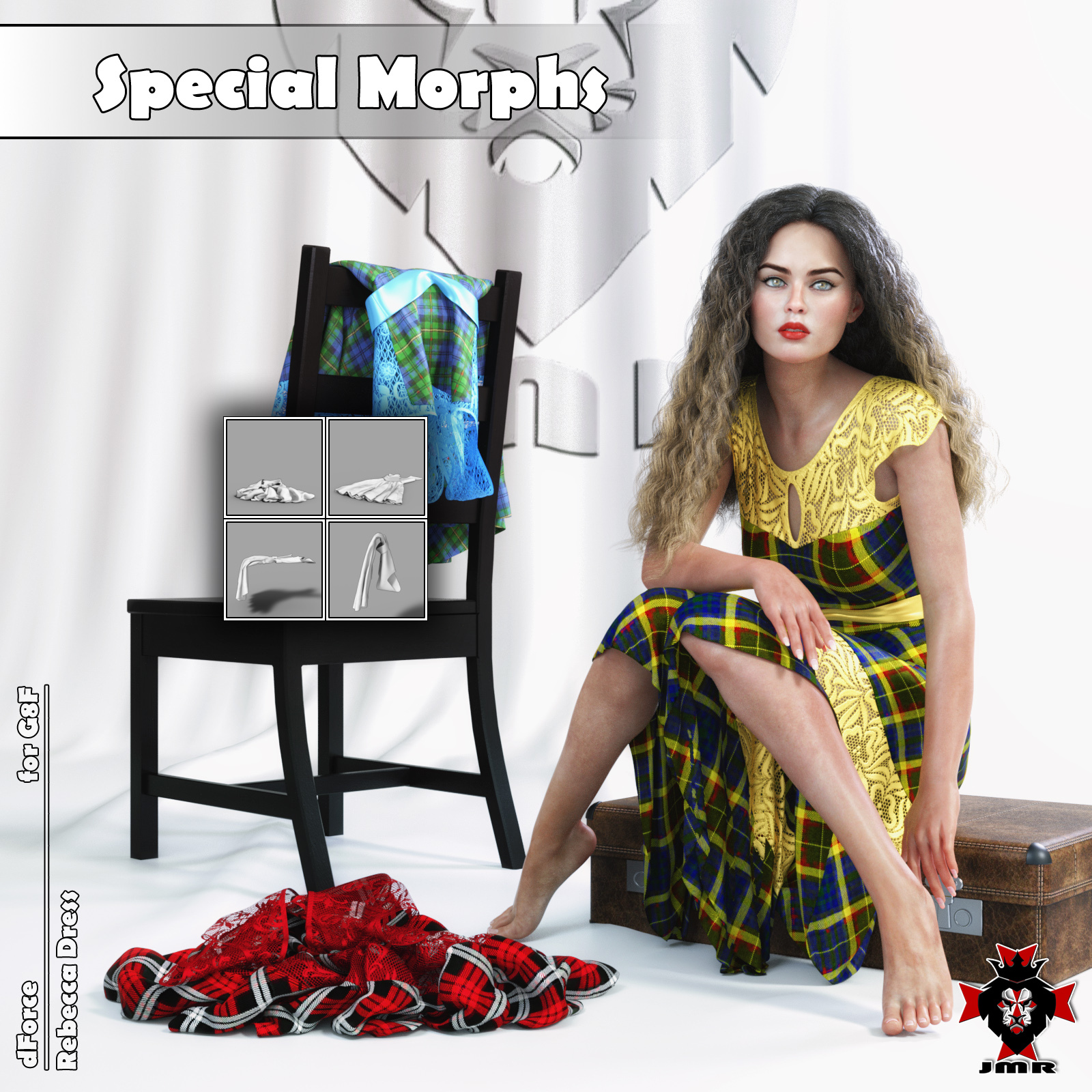 JMR dForce Rebecca Dress for G8F by N/A