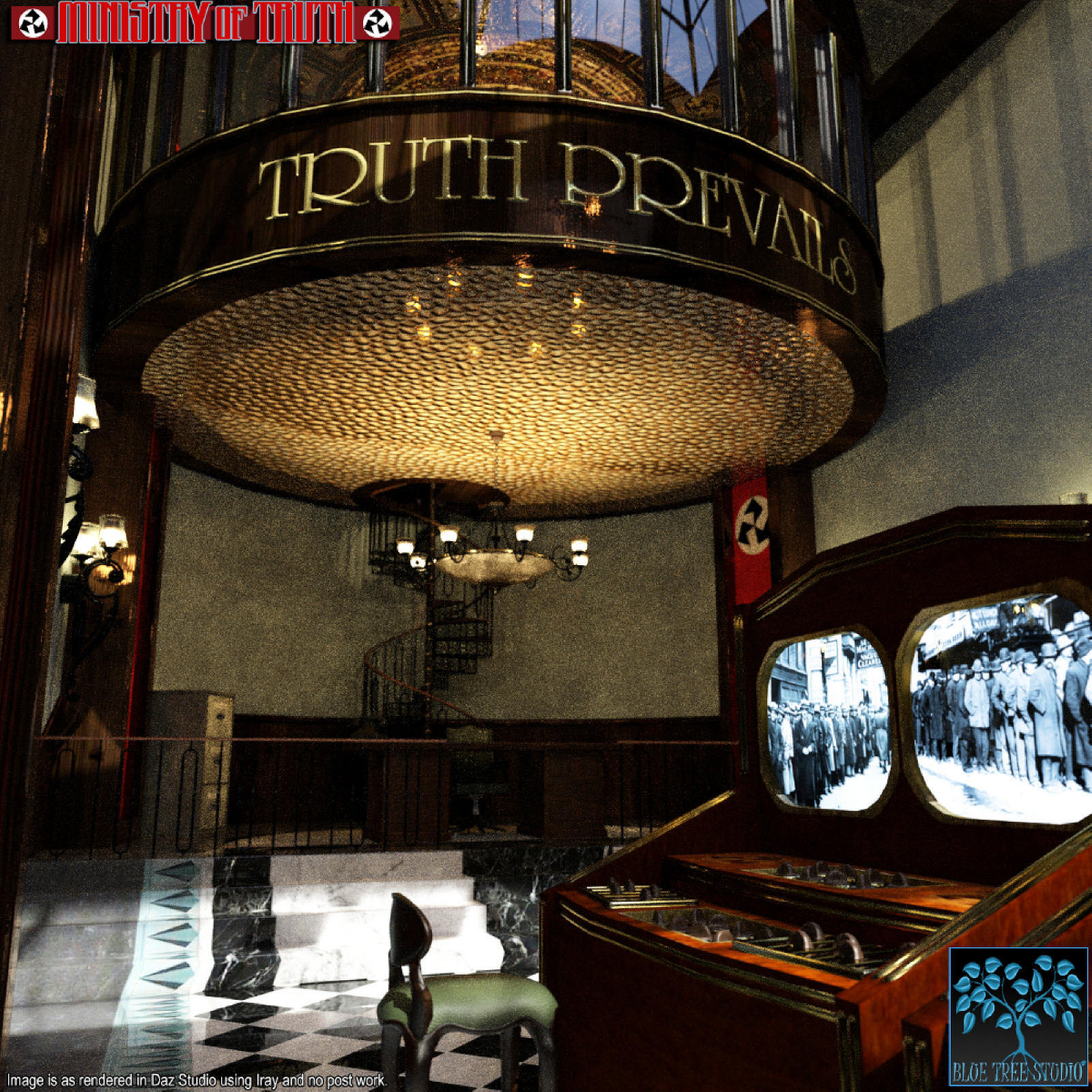 Ministry of Truth for Daz by N/A