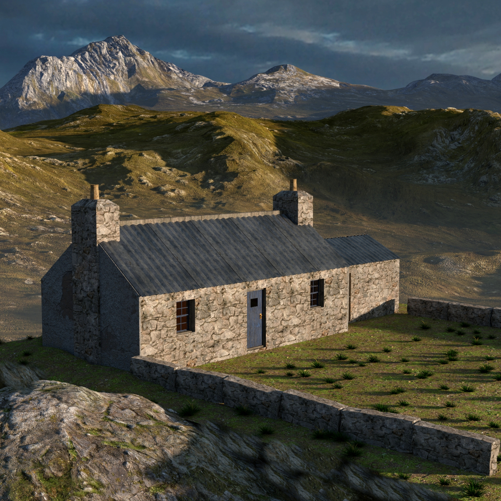 The Crofter Cottage for DAZ Studio by N/A