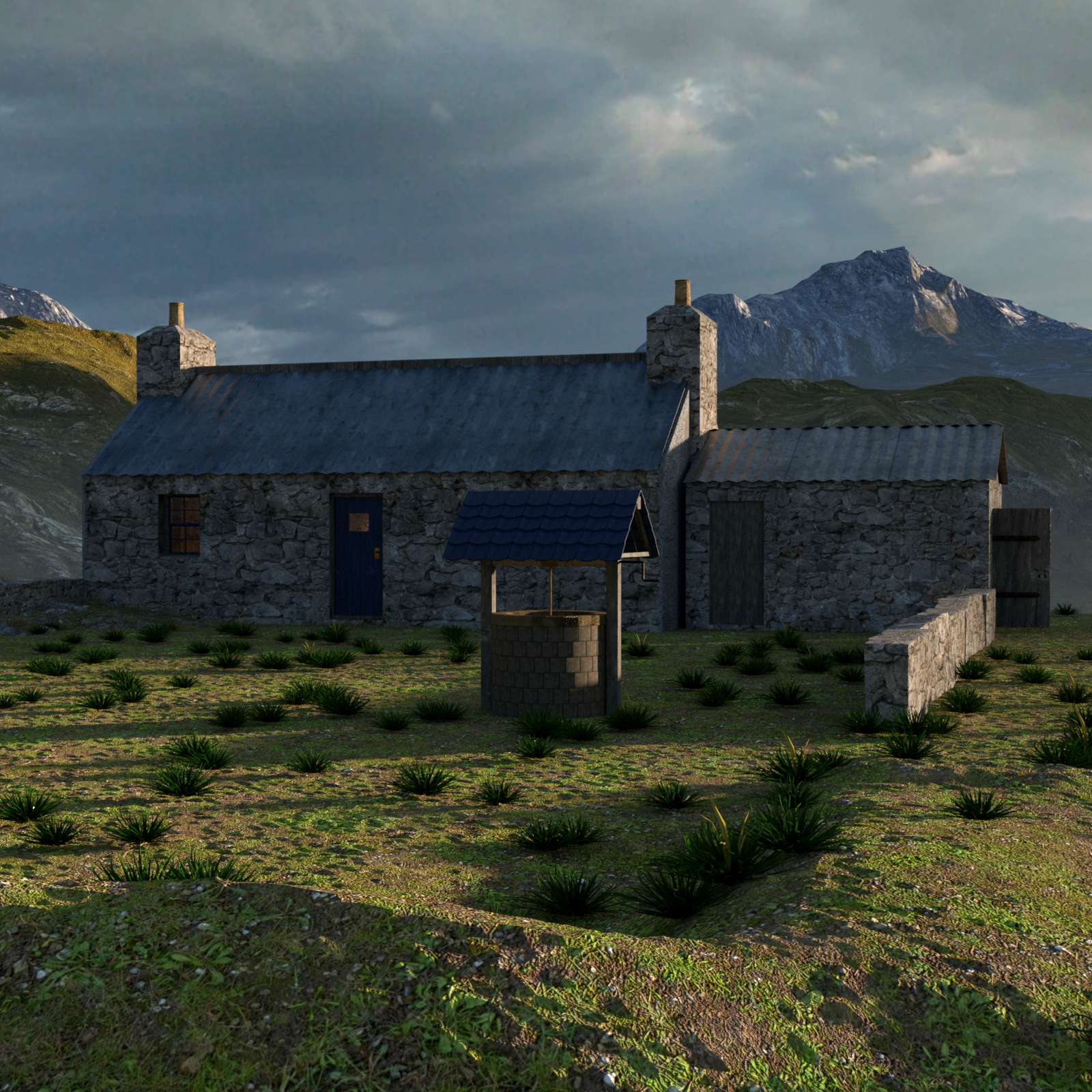 The Crofter Cottage for DAZ Studio by N/A