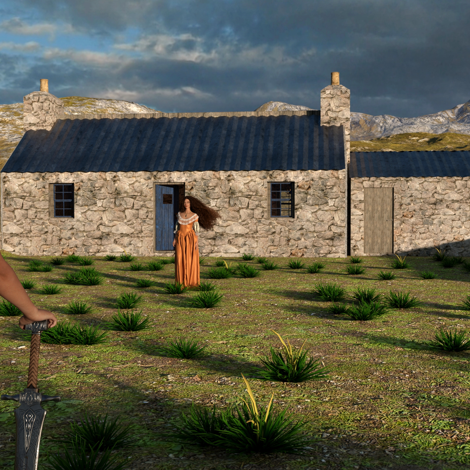 The Crofter Cottage for DAZ Studio by N/A