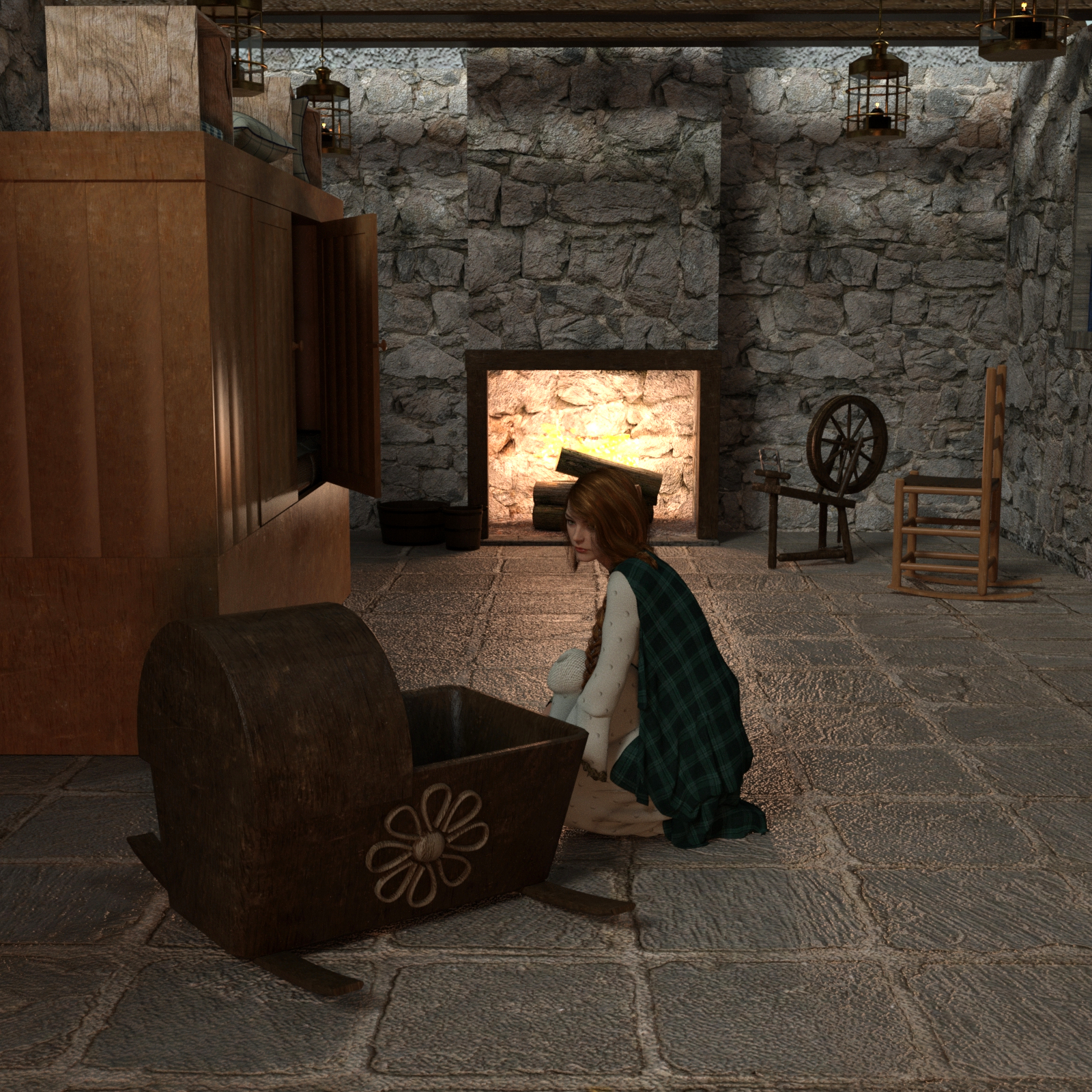 The Crofter Cottage for DAZ Studio by N/A