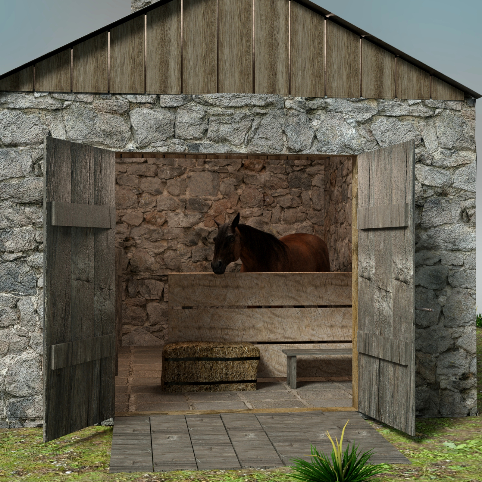 The Crofter Cottage for DAZ Studio by N/A
