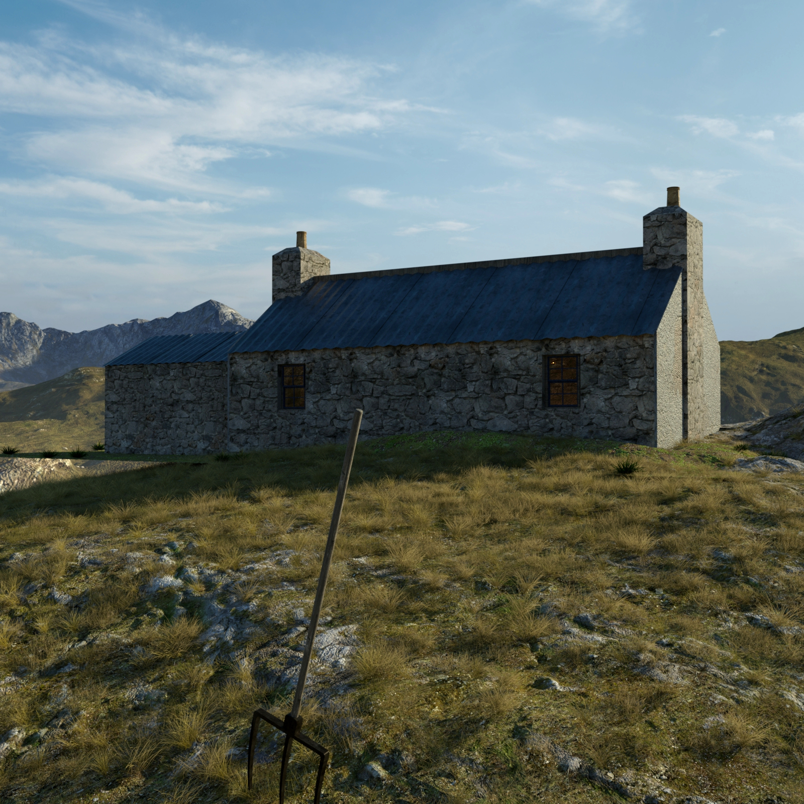 The Crofter Cottage for DAZ Studio by N/A