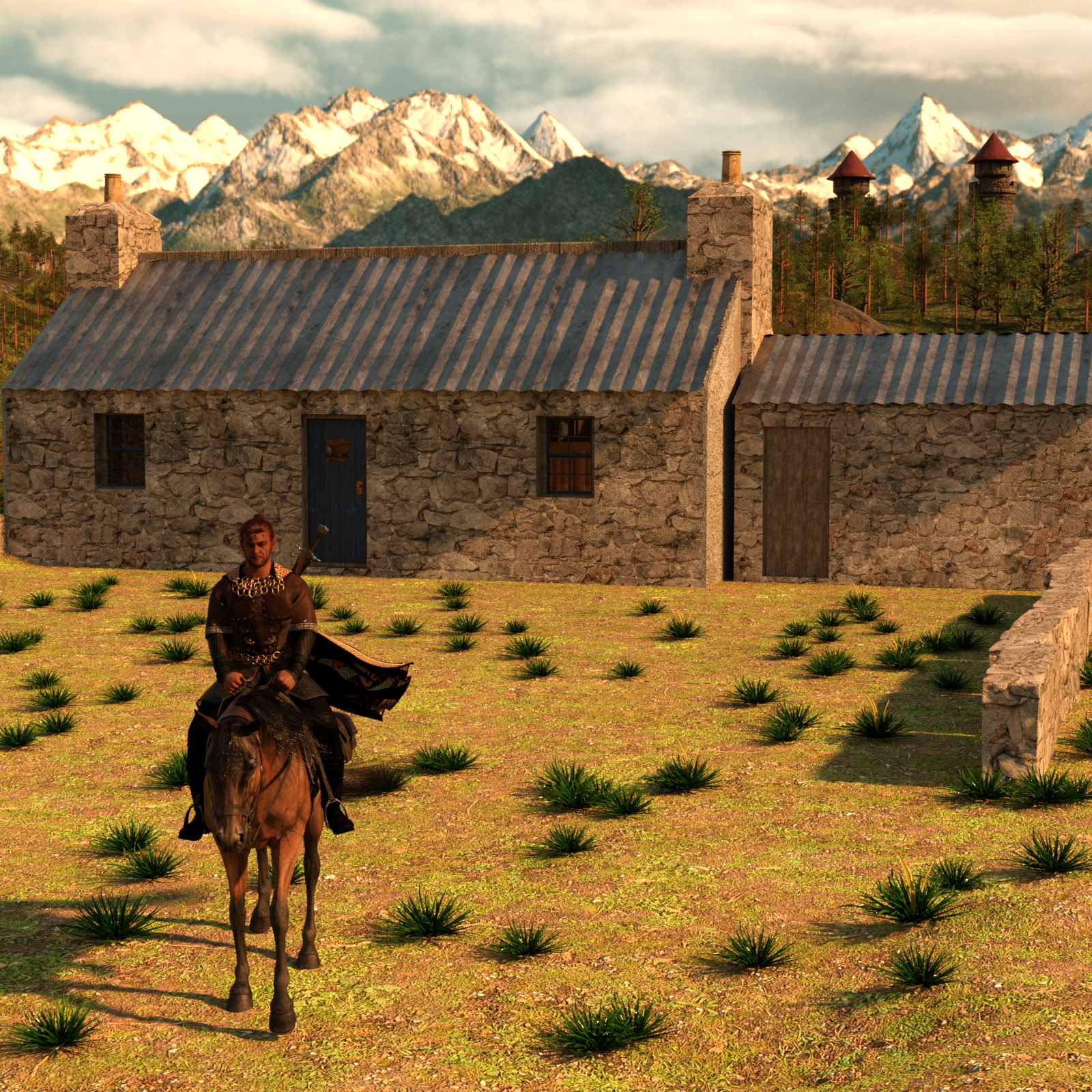 The Crofter Cottage for DAZ Studio by N/A