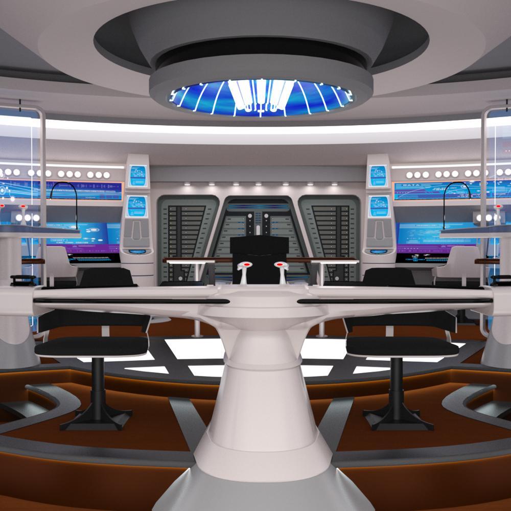 Starship Bridge XI for DAZ Studio by N/A