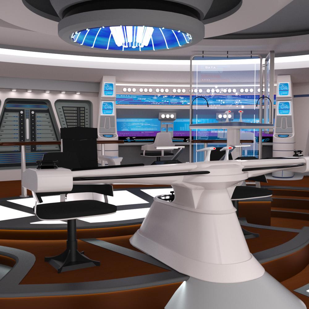 Starship Bridge XI for DAZ Studio by N/A