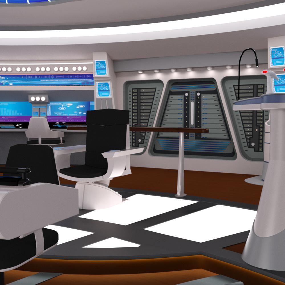 Starship Bridge XI for DAZ Studio by N/A