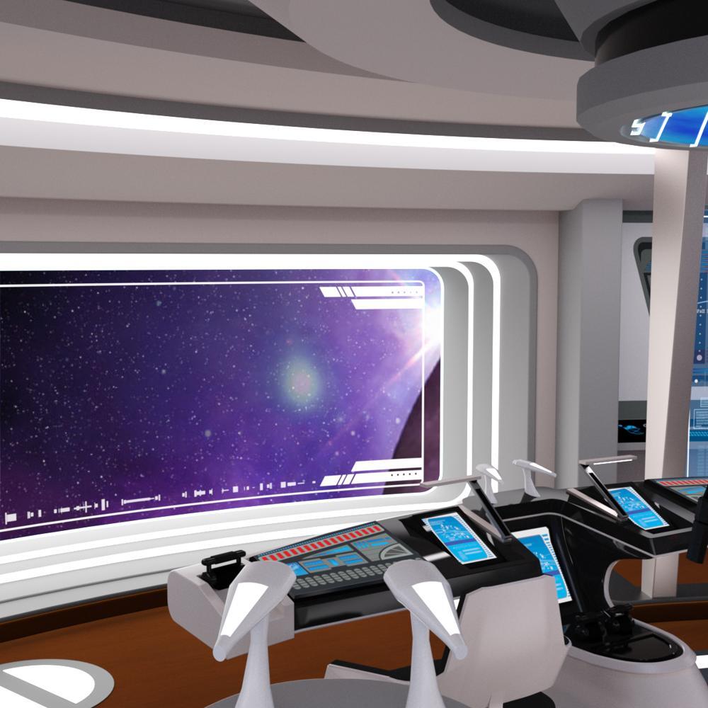 Starship Bridge XI for DAZ Studio by N/A
