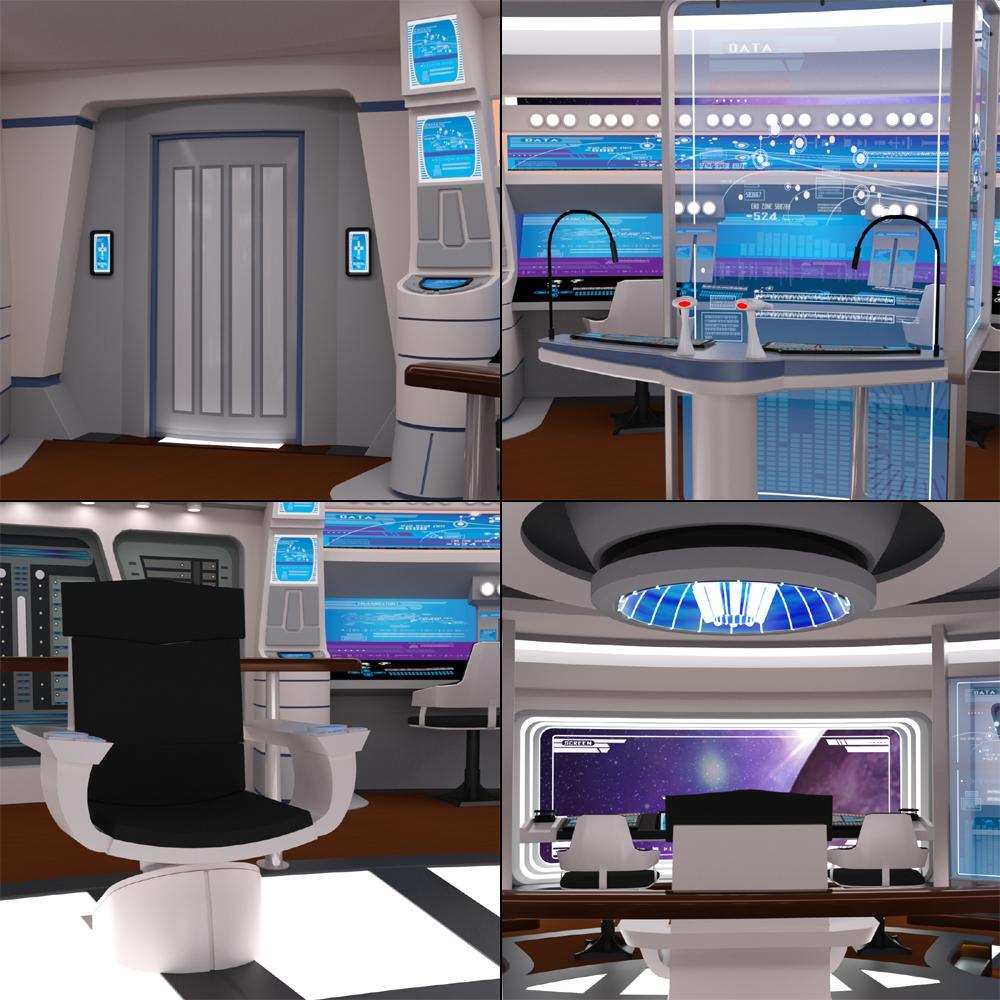 Starship Bridge XI for DAZ Studio by N/A