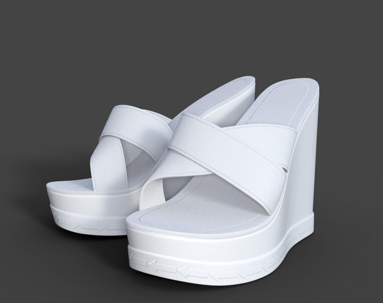 Open Sandals for Genesis 8 Female by N/A