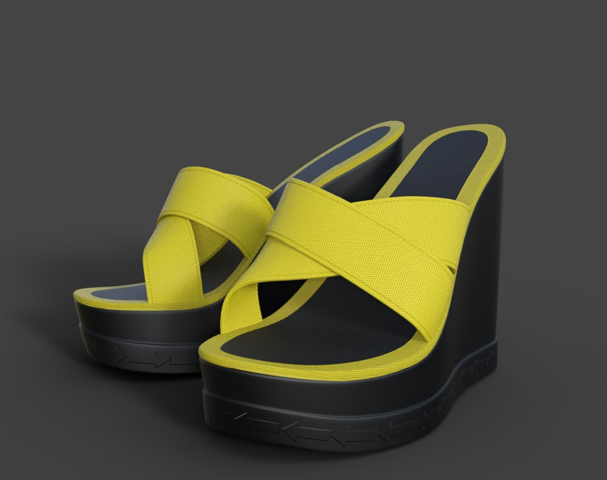 Open Sandals for Genesis 8 Female by N/A