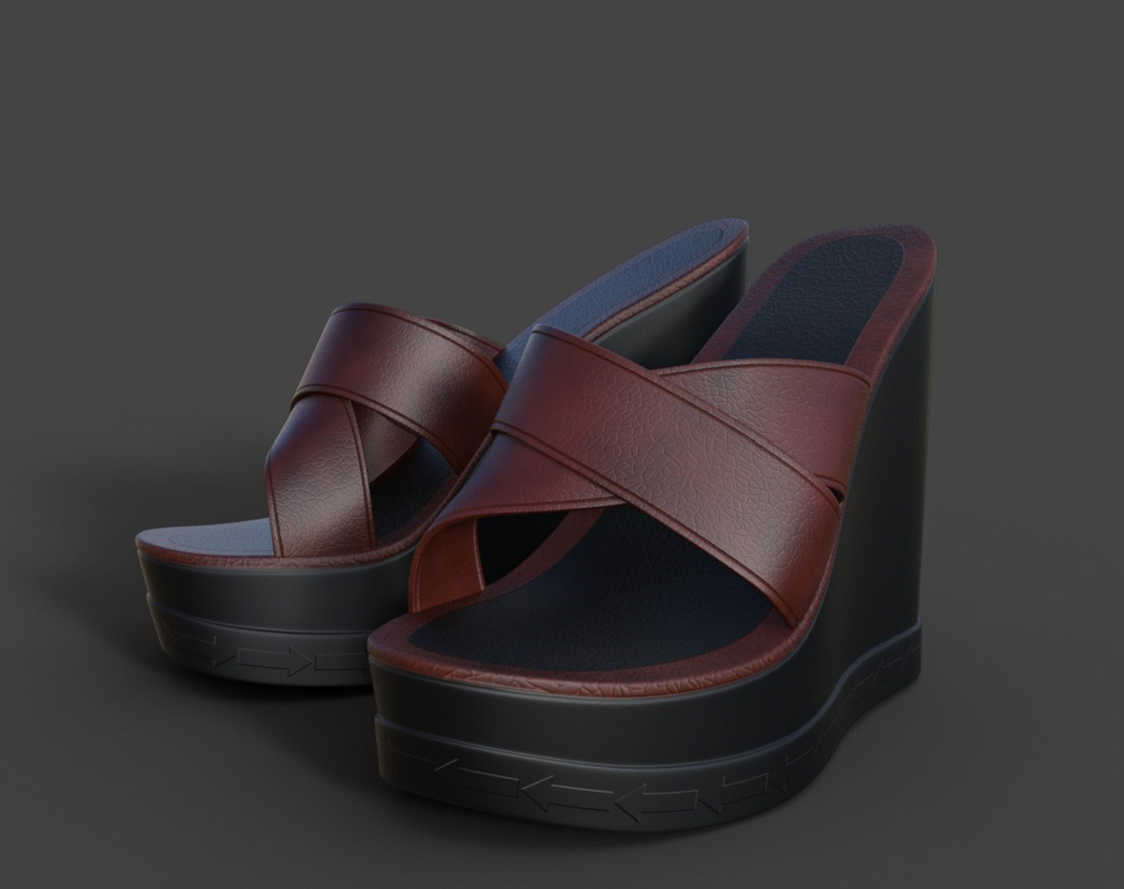 Open Sandals for Genesis 8 Female by N/A