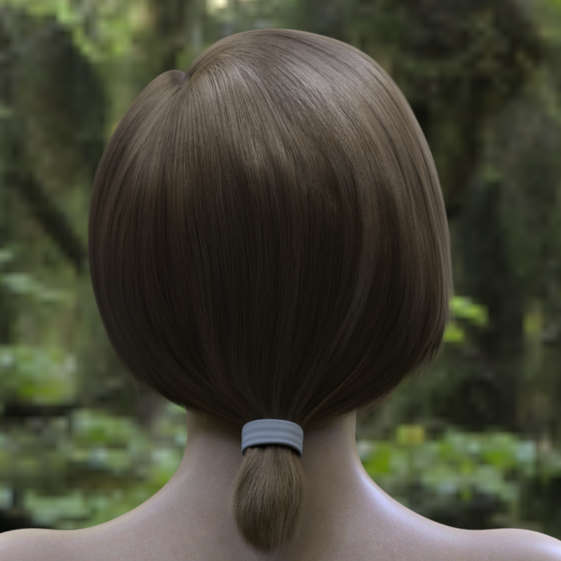 TD Hair for Genesis 8 and 8.1 Female by N/A