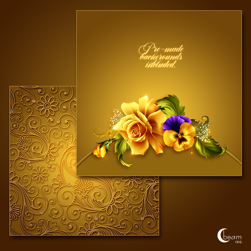 Moonbeam's Turmeric Roses by N/A