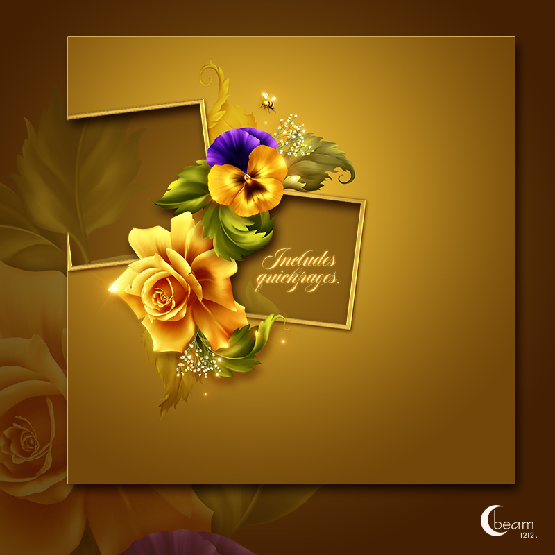 Moonbeam's Turmeric Roses by N/A