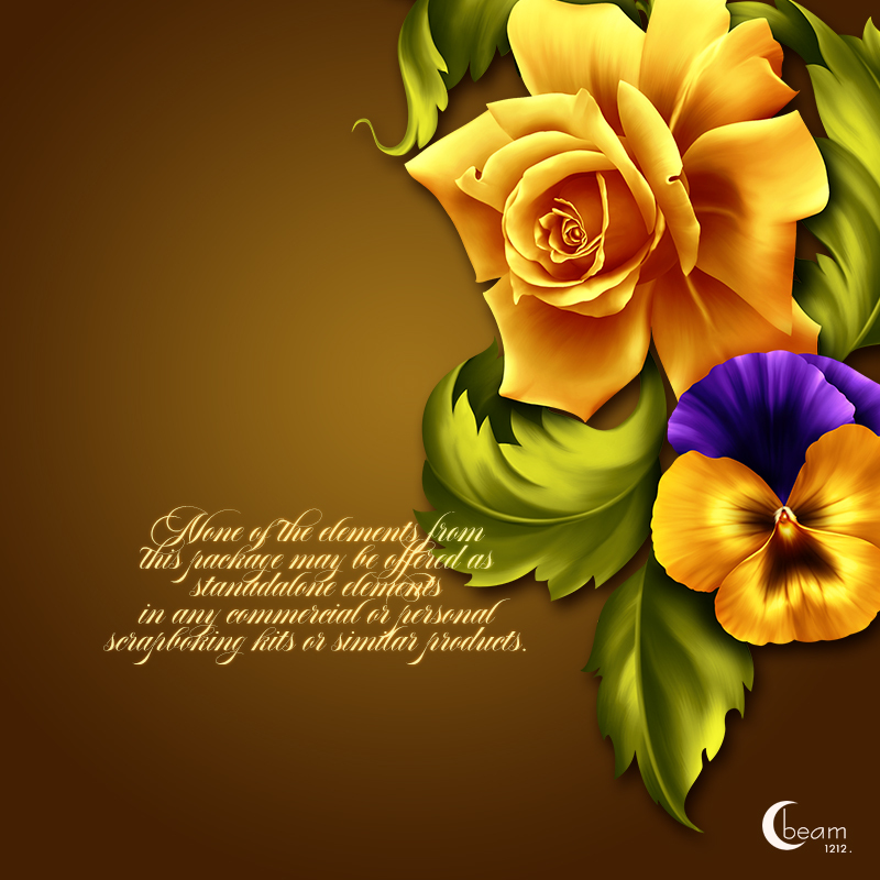 Moonbeam's Turmeric Roses by N/A