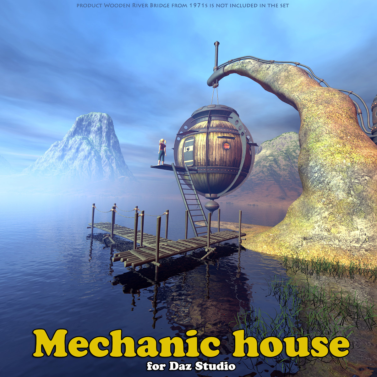 Mechanic house for Daz Studio by N/A