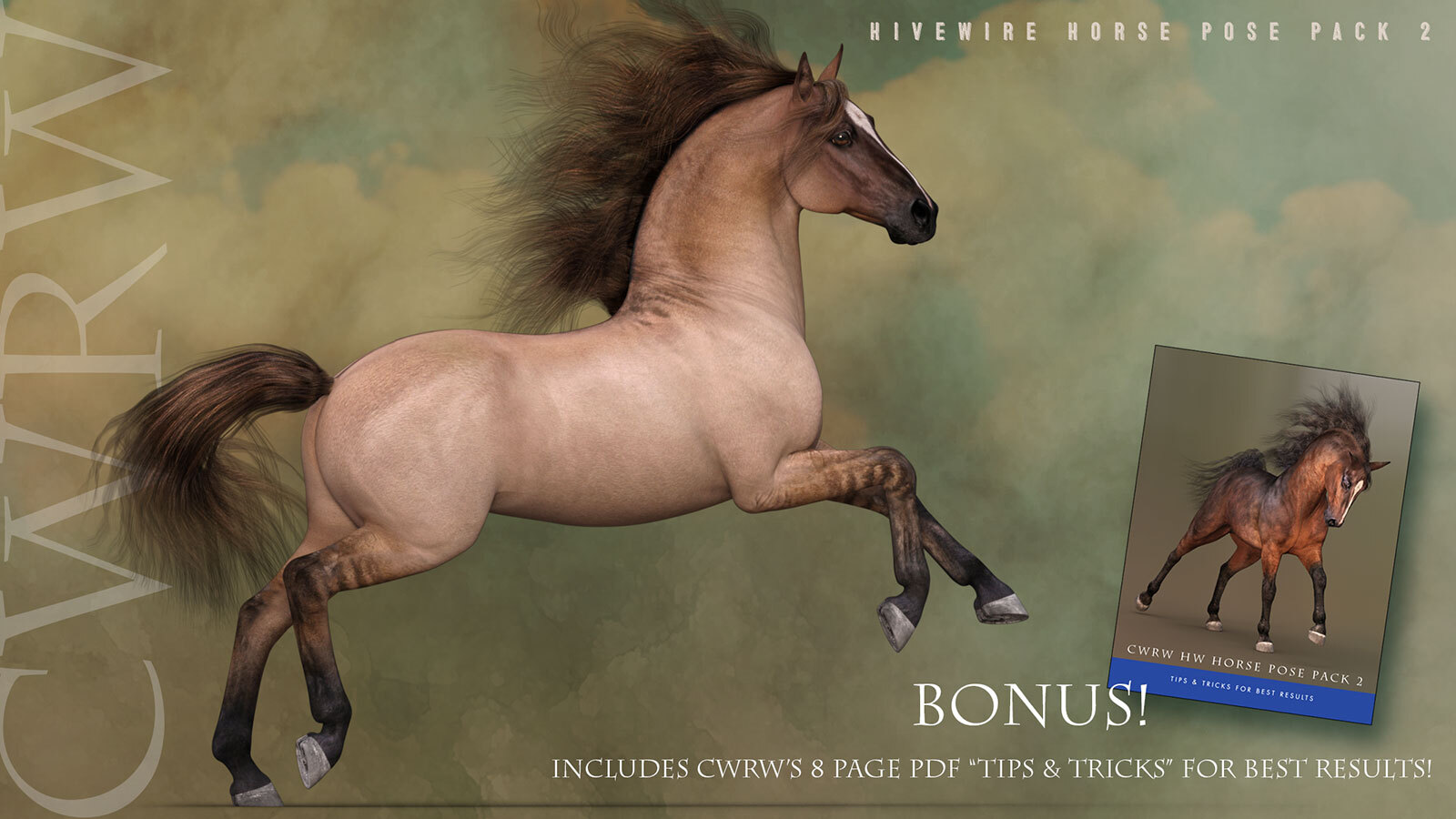 CWRW HW Horse Pose Pack 2 by N/A