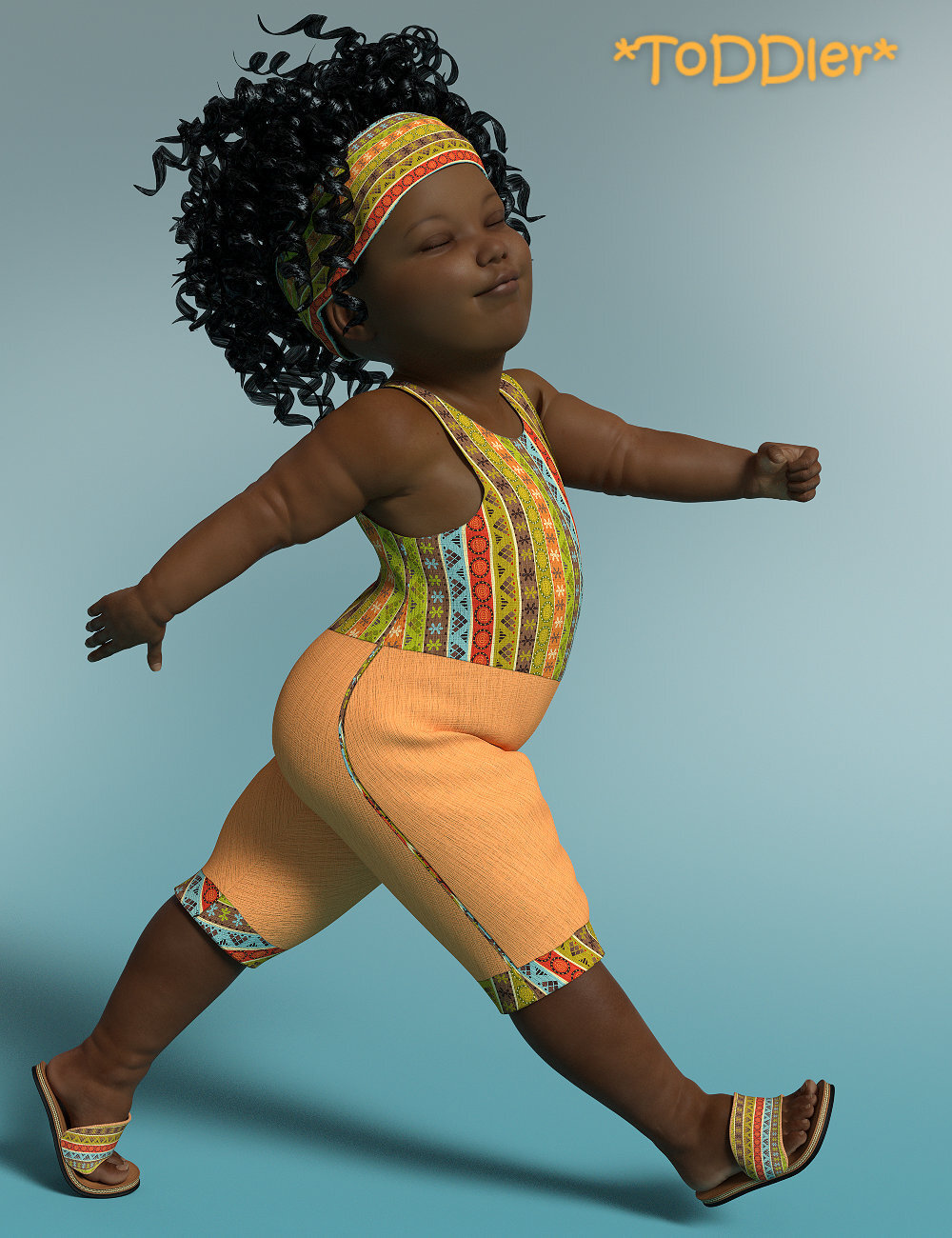 Toddler - Africa Outfit G8F by N/A
