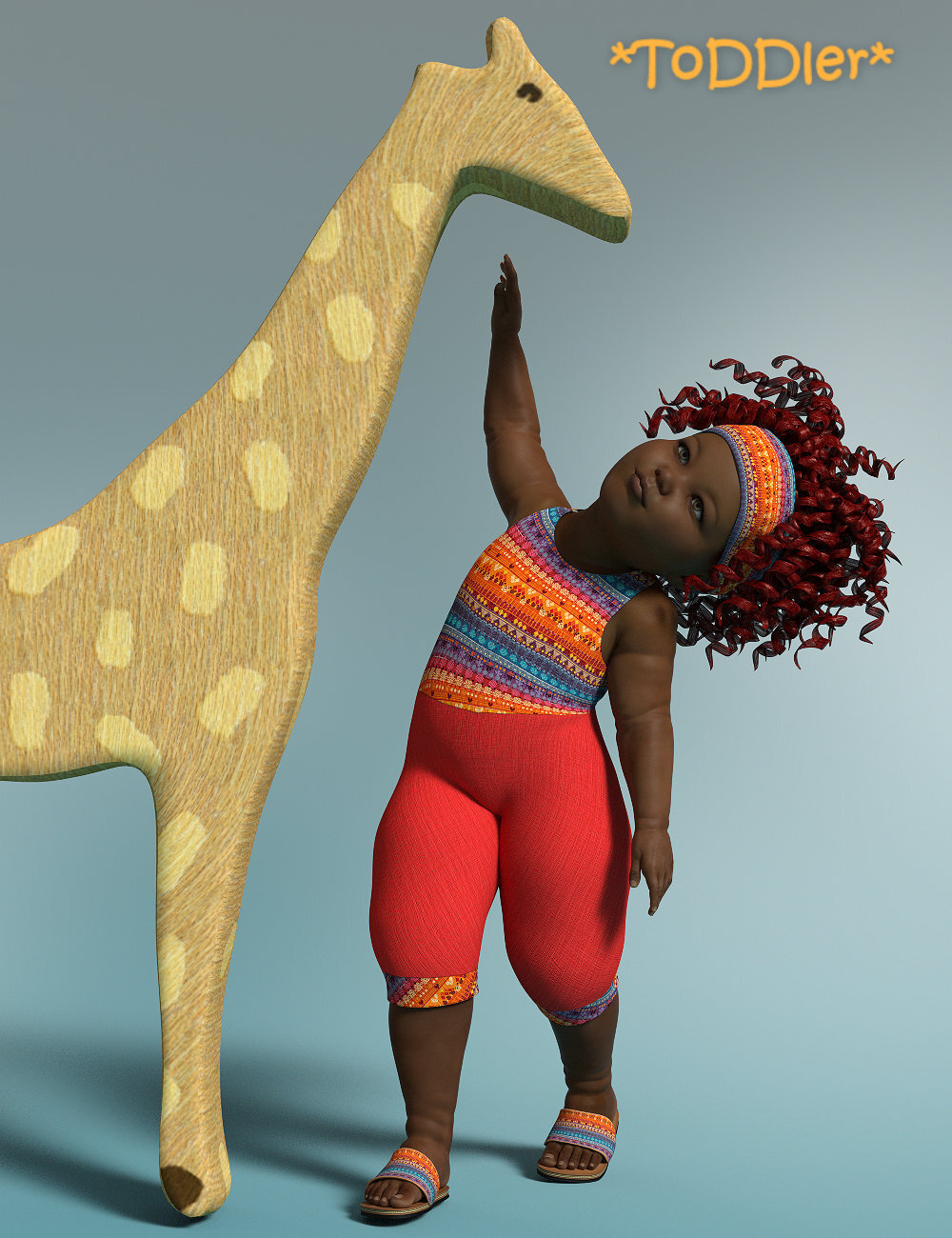 Toddler - Africa Outfit G8F by N/A