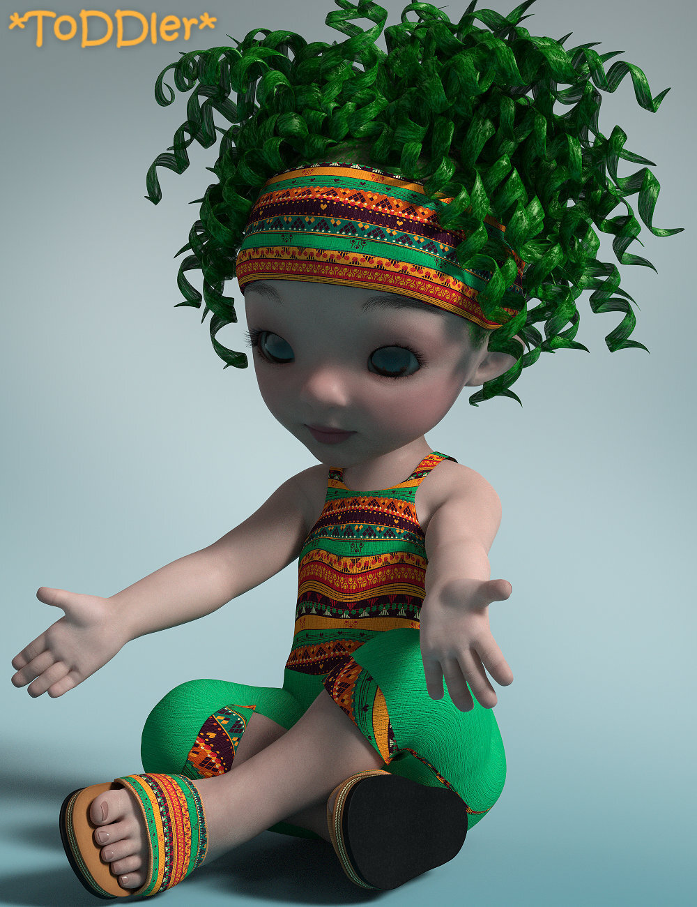 Toddler - Africa Outfit G8F by N/A