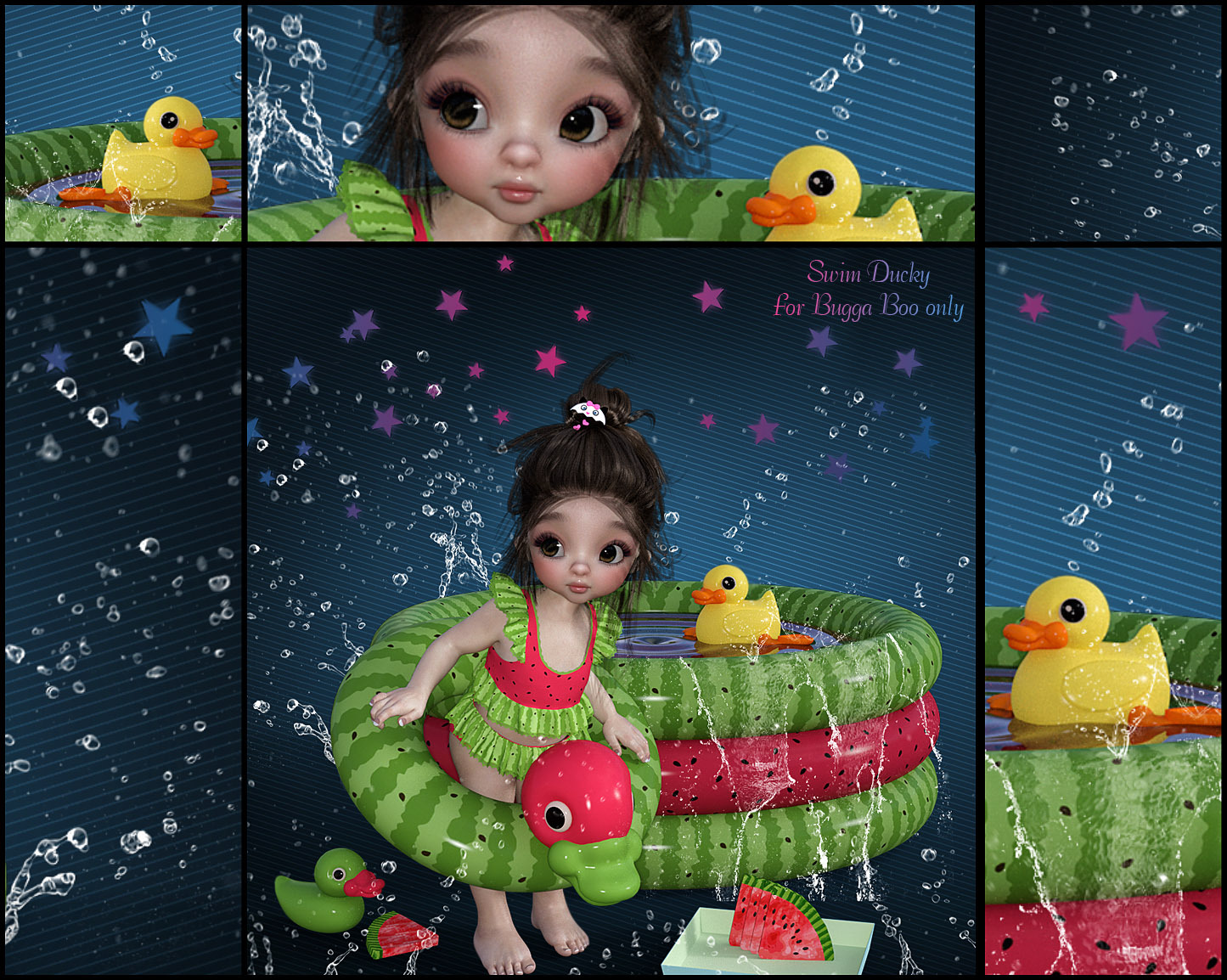 Swim Ducky by N/A