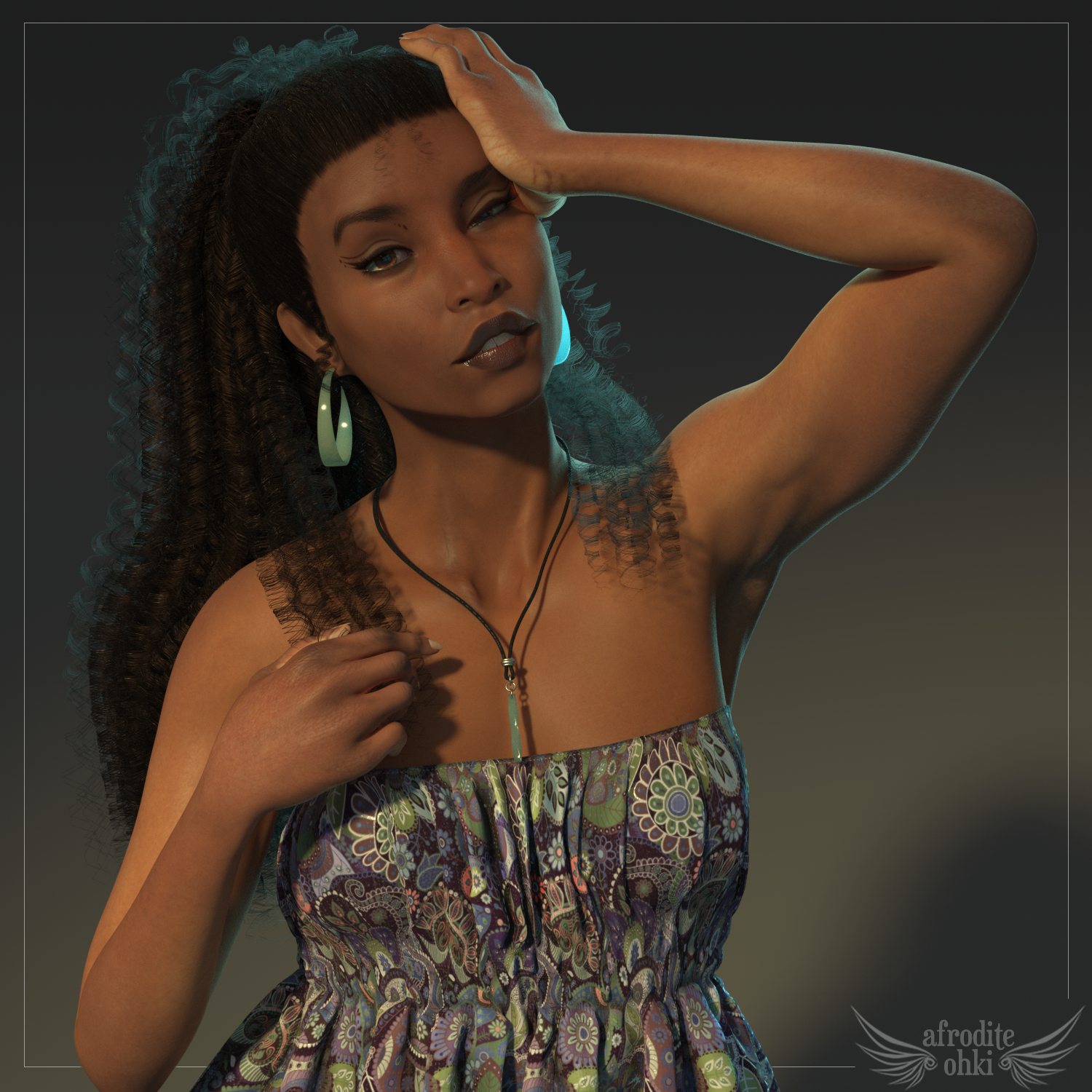 Anabel Hair for La Femme and more by N/A
