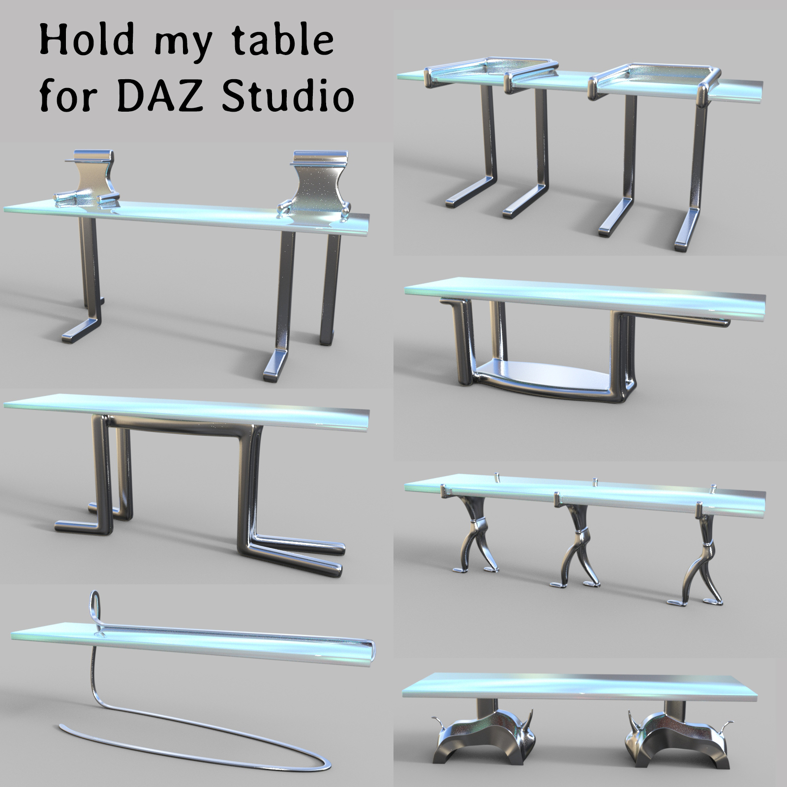 Hold my table for DAZ Studio by N/A