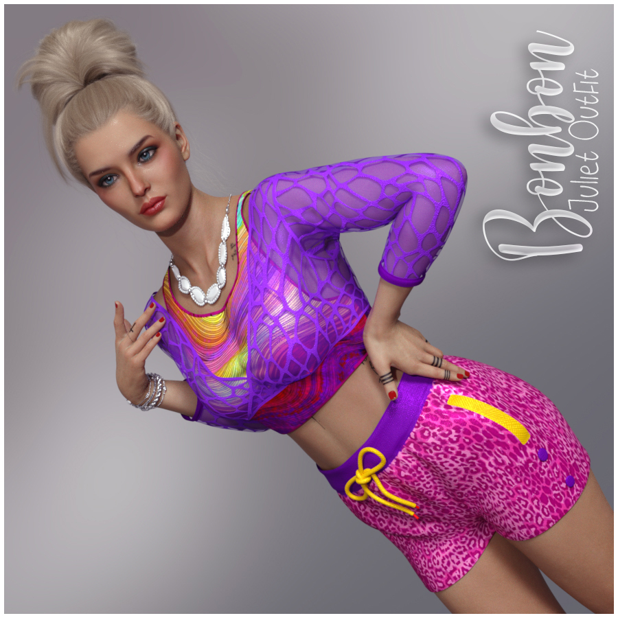 Bonbon Juliet Homewear Outfit G8.1F by N/A