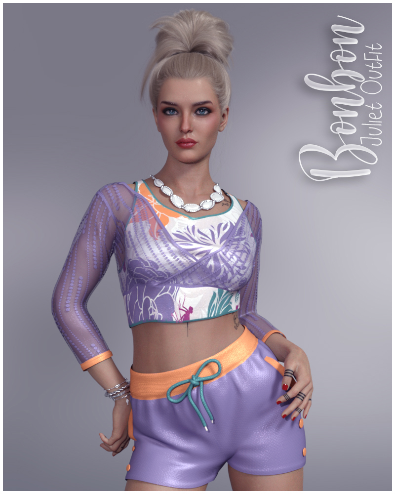 Bonbon Juliet Homewear Outfit G8.1F by N/A