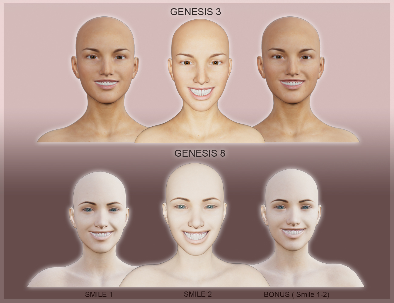 Larissa - Morph Pack for Genesis 3 and 8 Female by N/A