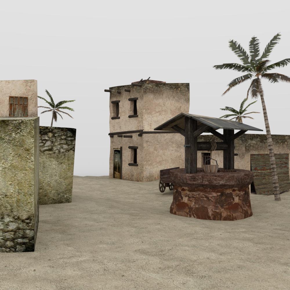 Desert Outpost for DAZ Studio by N/A