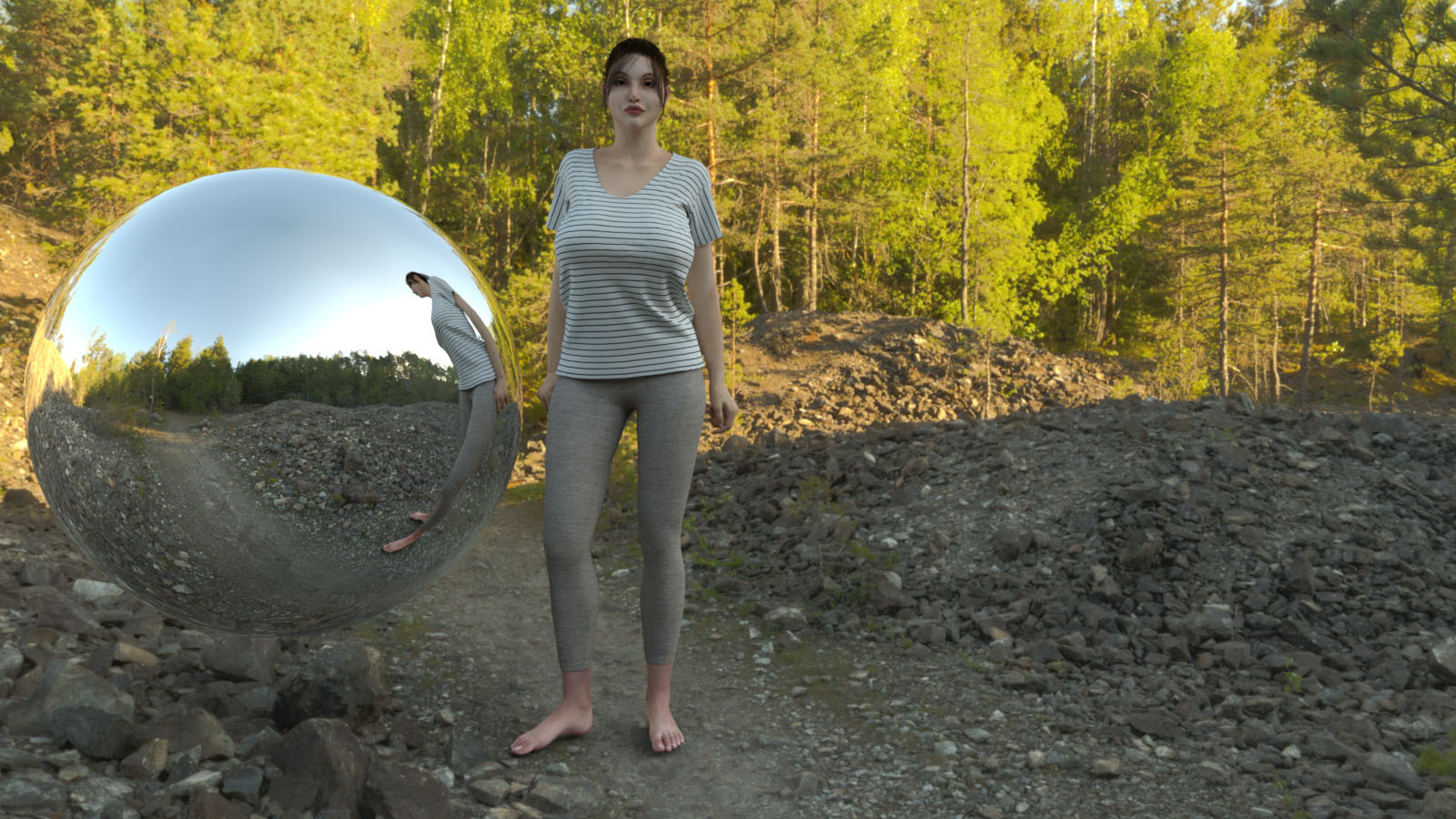 Sunset at the Quarry 16K HDRIs by N/A