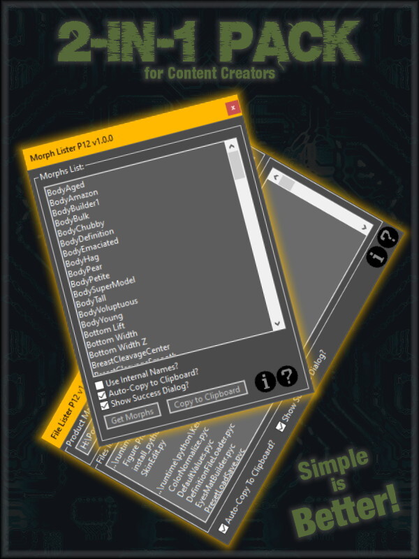 Lister Master for Poser 12 by N/A
