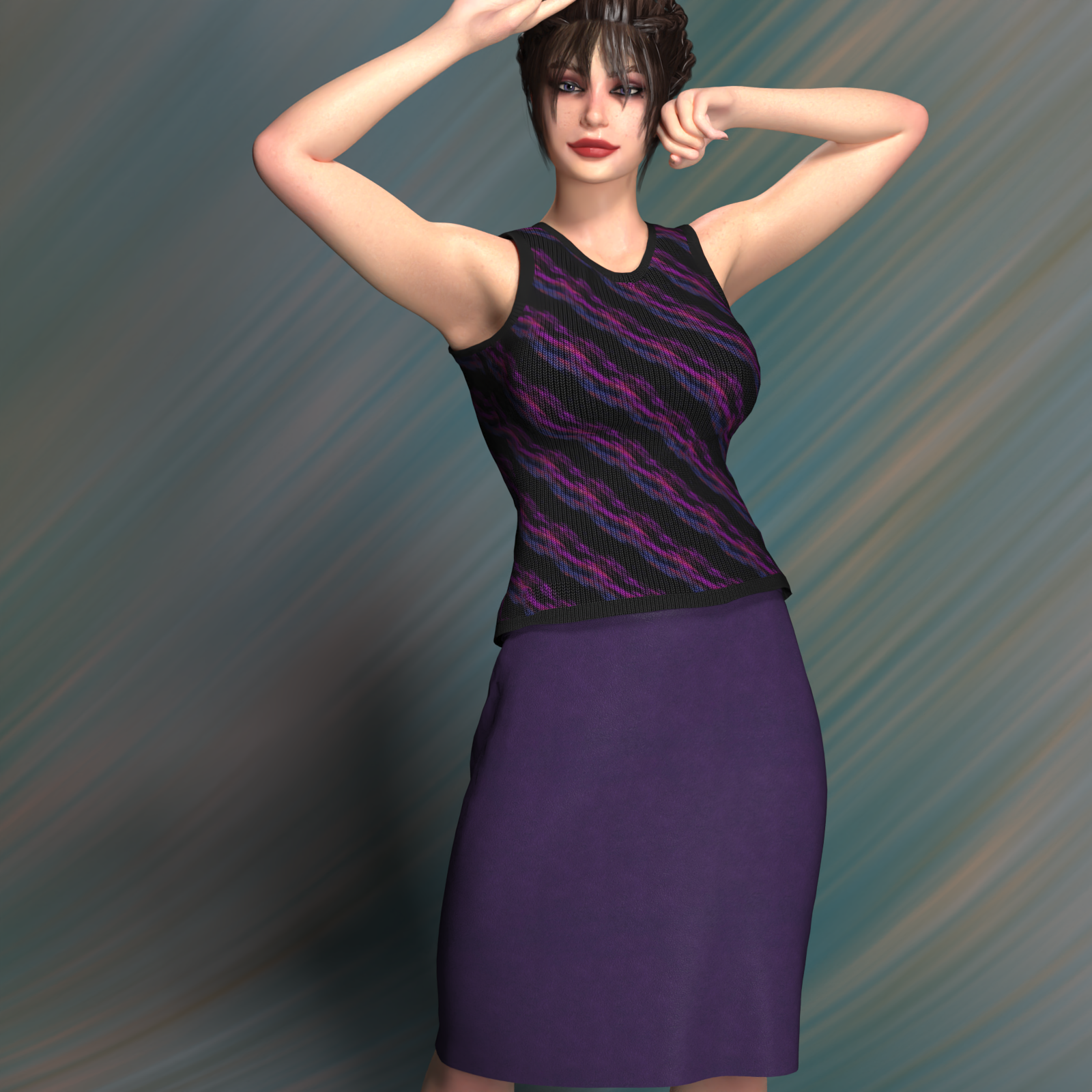 Dynamic Skirt Set for Dawn and La Femme by N/A