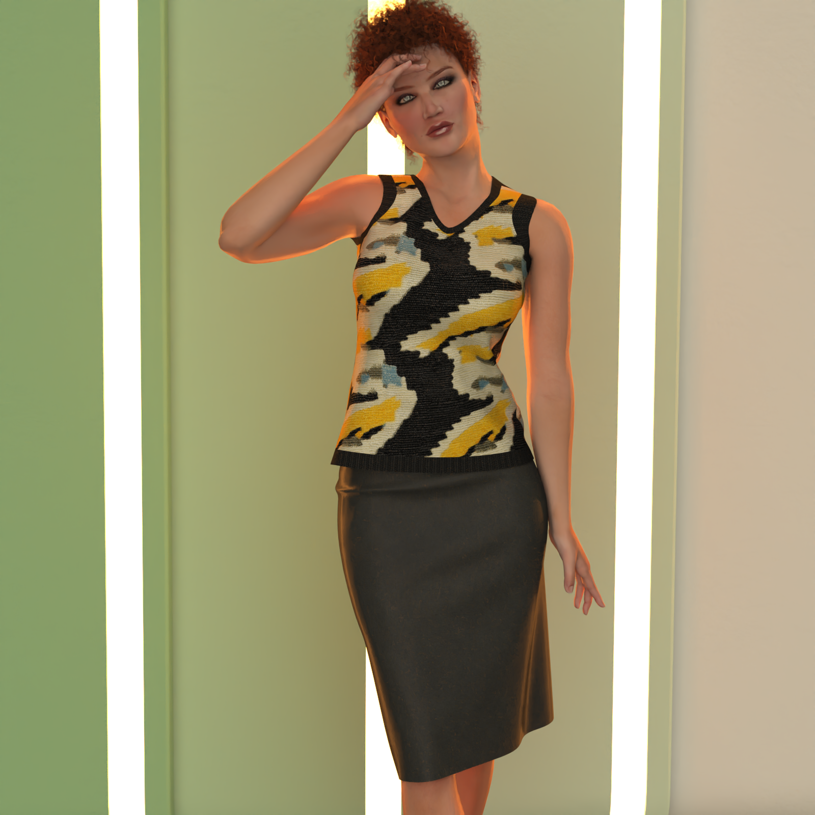 Dynamic Skirt Set for Dawn and La Femme by N/A