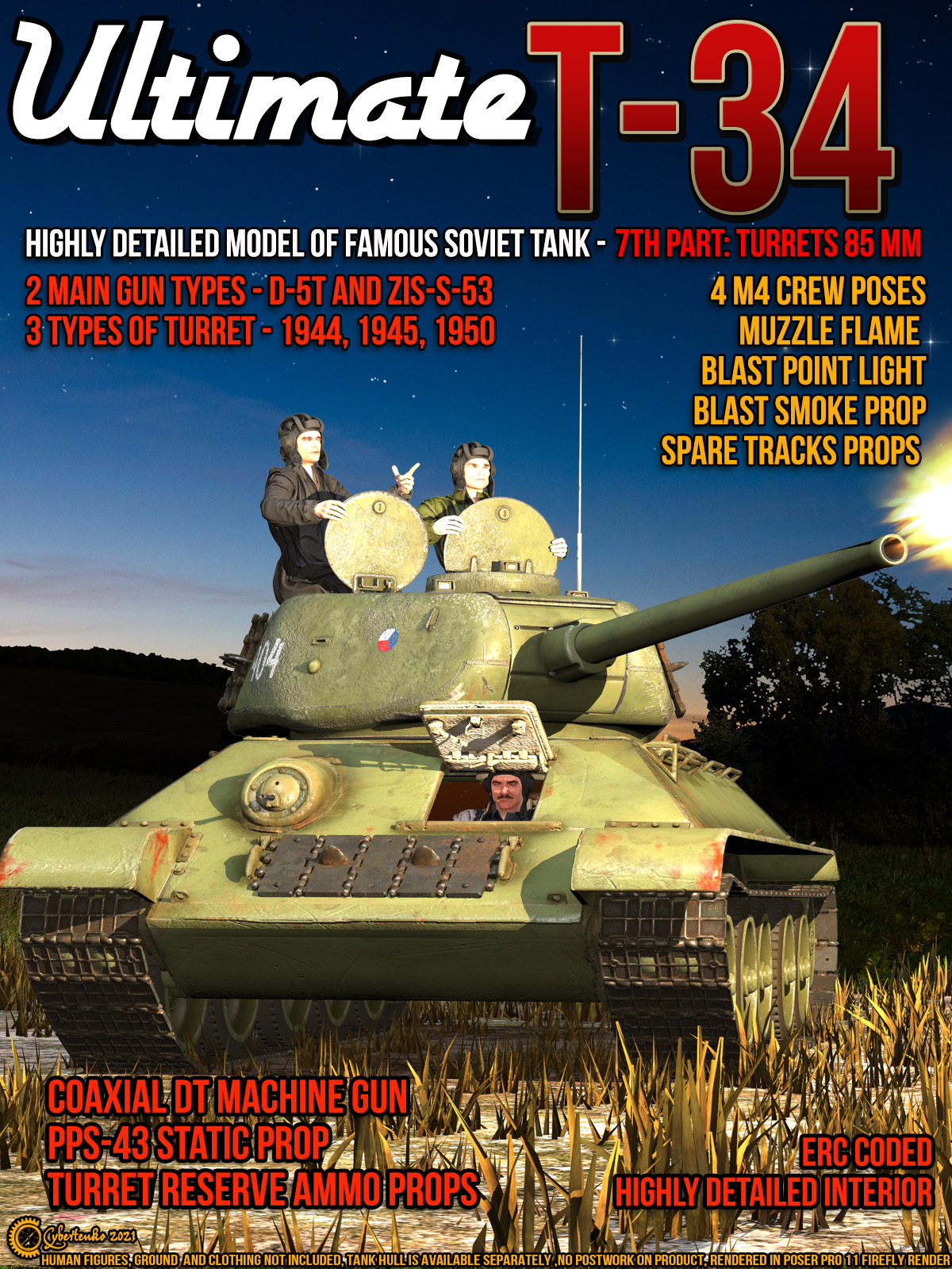 Ultimate T-34: Turrets 85 mm by N/A