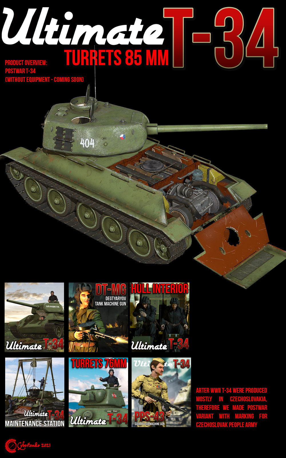 Ultimate T-34: Turrets 85 mm by N/A